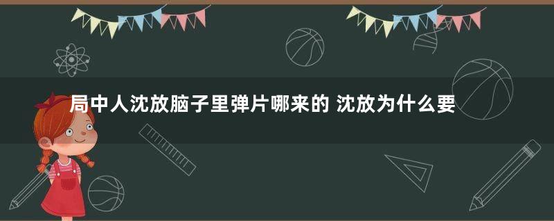 局中人沈放脑子里弹片哪来的 沈放为什么要改名